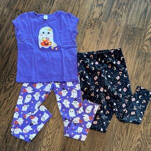 Gymboree Ghost leggings and tee set